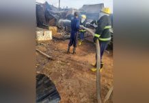 Firefighter injured on duty in Kwara Firefighter injured on duty in Kwara