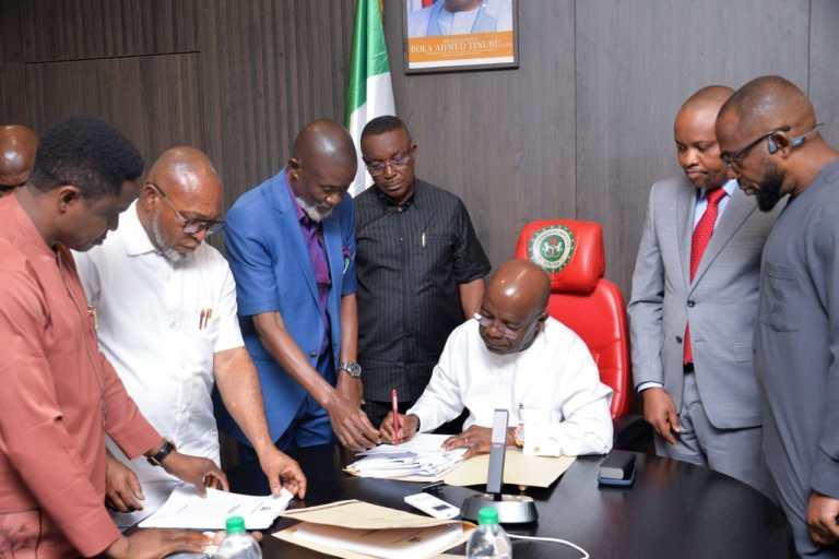 Otti signs N1trn Abia 2026 budget into law Otti signs N1trn Abia 2026 budget into law
