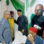 Peter Obi Arrives At Venue For Official ADC Declaration Peter Obi Arrives At Venue For Official ADC Declaration