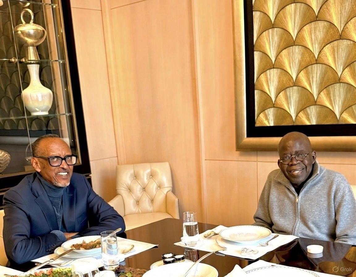 Tinubu Kagame Meeting Sparks Debate Over AI Watermark Tinubu Kagame Meeting Sparks Debate Over AI Watermark