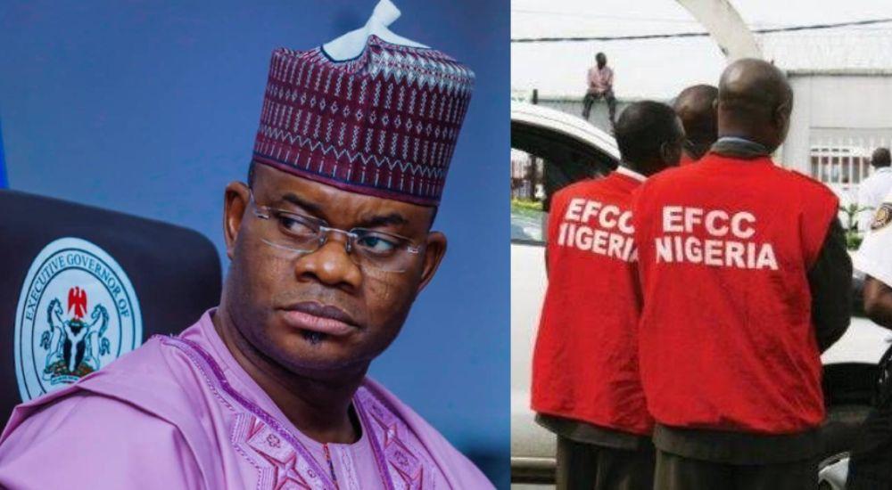 Yahaya Bello innocent until proven guilty by court – EFCC Yahaya Bello innocent until proven guilty by court – EFCC