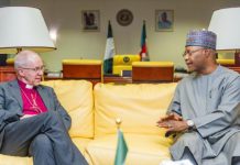 Ex-Archbishop of Canterbury extols Uba Sani’s leadership Ex-Archbishop of Canterbury extols Uba Sani’s leadership