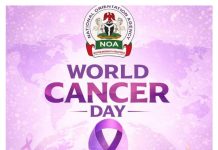 World Cancer Day: NOA urges early action awareness World Cancer Day: NOA urges early action awareness