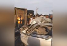 Motorist Killed Wife Critically Injured in Lagos Truck Crash Motorist Killed Wife Critically Injured in Lagos Truck Crash