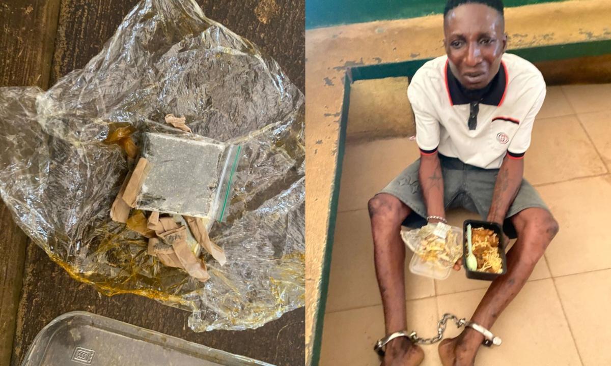 Man Arrested for Concealing Hard Drugs in Ibadan Man Arrested for Concealing Hard Drugs in Ibadan