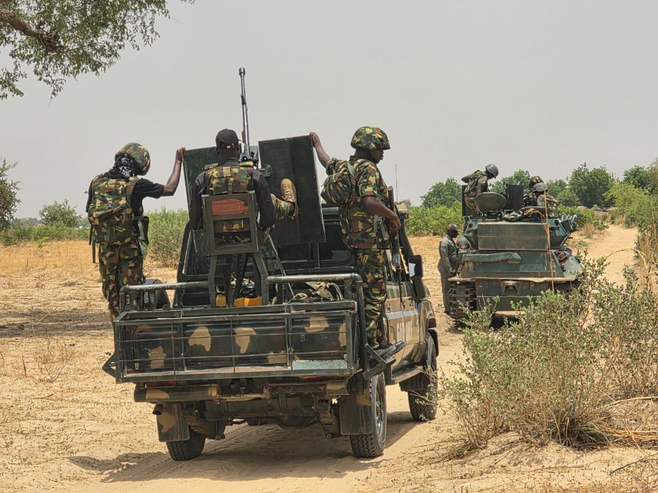 Troops Kill Four Boko Haram Suspects in Borno Troops Kill Four Boko Haram Suspects in Borno