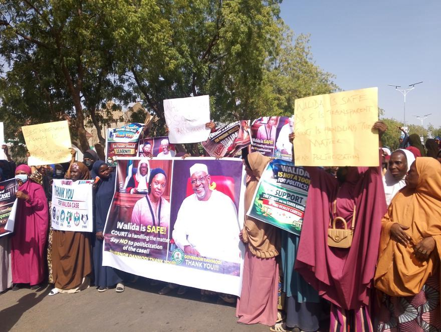 Jigawa women call for end to politicisation of Walida Abdulhadi case Jigawa women call for end to politicisation of Walida Abdulhadi case