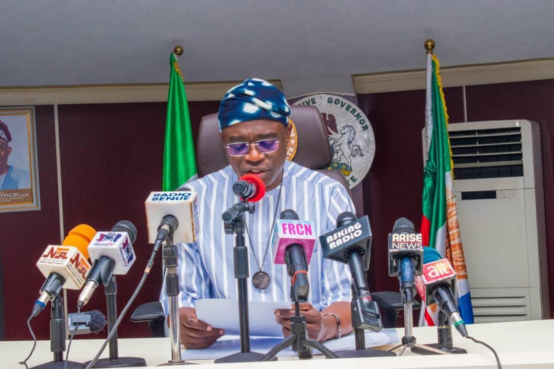 Gov Alia Orders Resignation of Appointees by March 30 Gov Alia Orders Resignation of Appointees by March 30