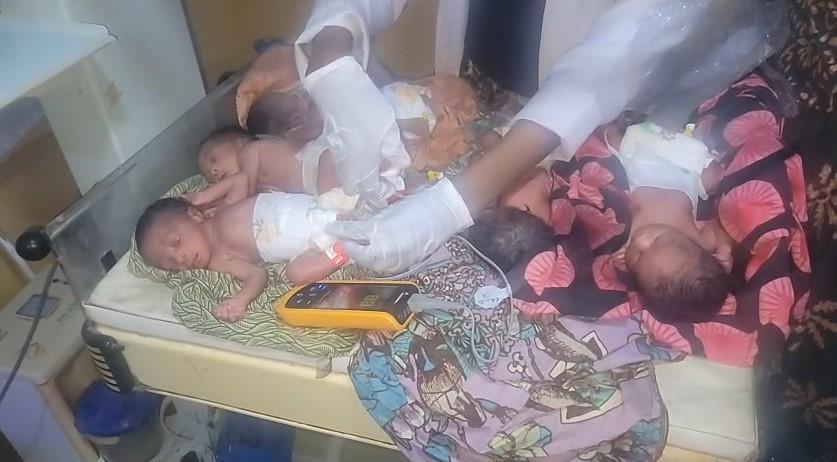 Kano govt covers medical care for mother of five babies Kano govt covers medical care for mother of five babies