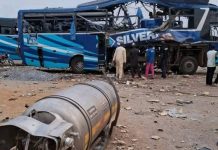 CNG bus explosion destroys three vehicles in Kaduna CNG bus explosion destroys three vehicles in Kaduna