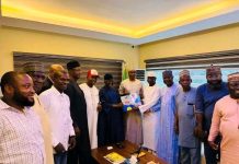 Nasarawa Ex-IGP Adamu Presents APC Nomination Form Nasarawa Ex-IGP Adamu Presents APC Nomination Form