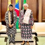 Namibia President Discusses Ties with Ex-Nigerian Leader Namibia President Discusses Ties with Ex-Nigerian Leader