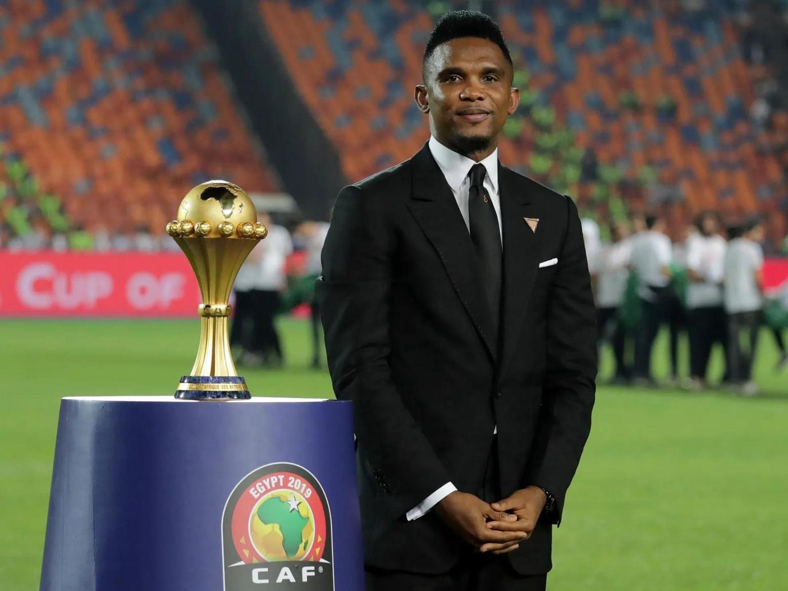 Samuel Eto’O Urges African Federations to Back Infantino Samuel Eto’O Urges African Federations to Back Infantino