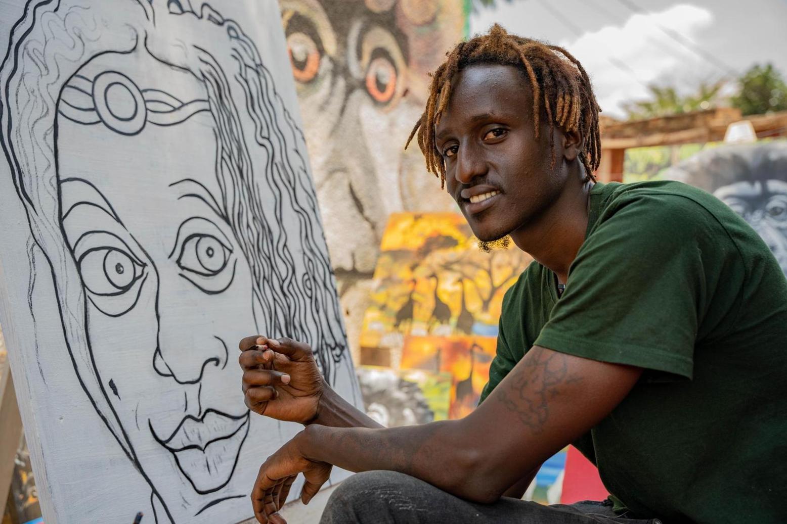 Meet Mwizerwa, a multidisciplinary artist Rwanda