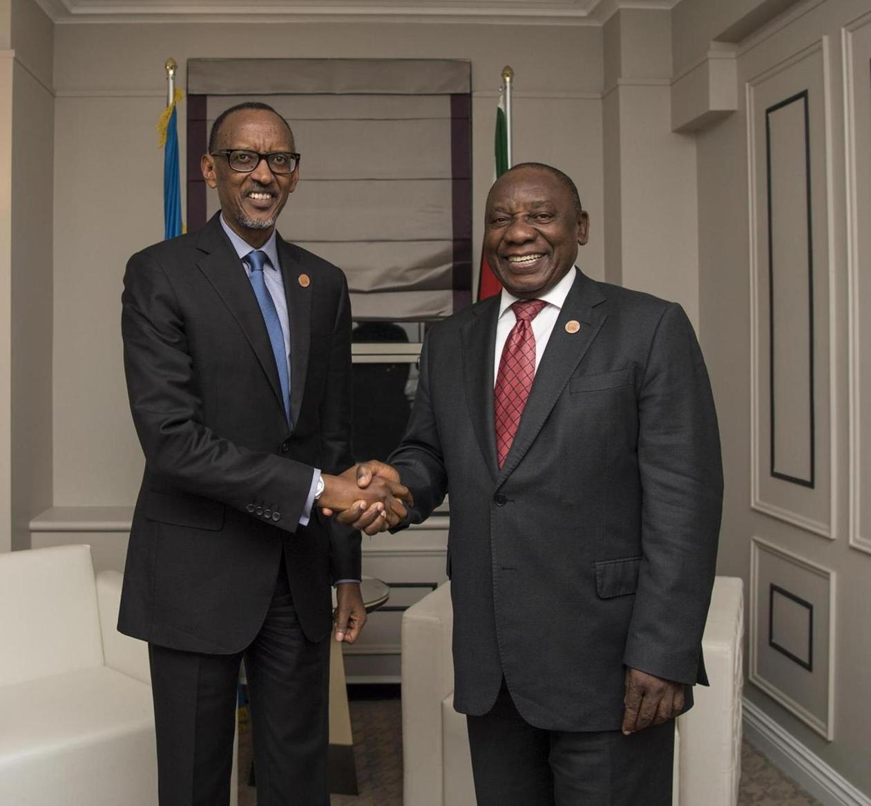 Best Wishes: Kagame Wishes Ramaphosa a Quick Recovery Best Wishes: Kagame Wishes Ramaphosa a Quick Recovery