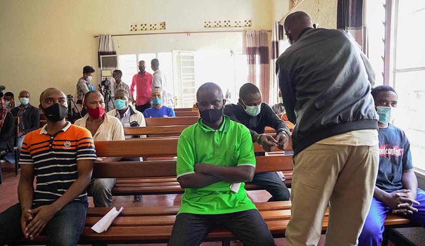 Kicukiro court remands 11 ISIS-linked terror suspects Kicukiro court remands 11 ISIS-linked terror suspects