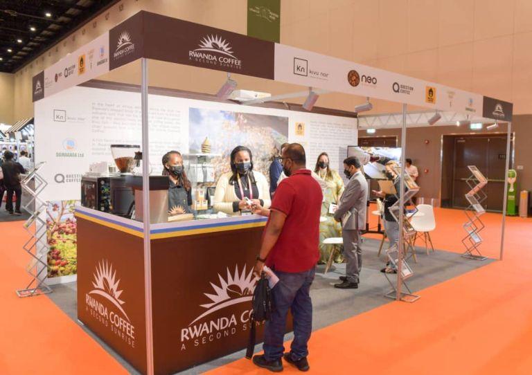 Rwanda Coffee Showcased At World Coffee Exhibition in Dubai