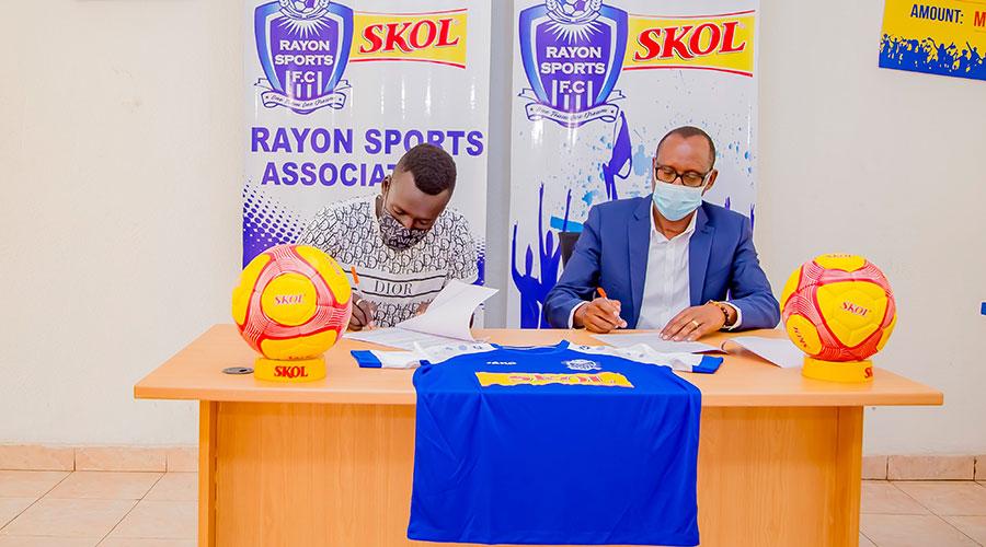 Rayon Sport signs Ugandan forward Esenu Rayon Sport signs Ugandan forward Esenu