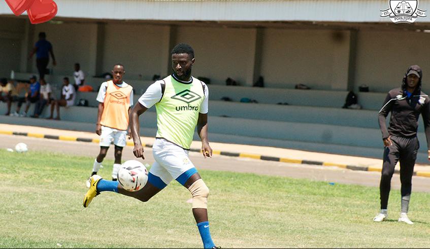 Iradukunda resumes training after injury lay off Iradukunda resumes training after injury lay off