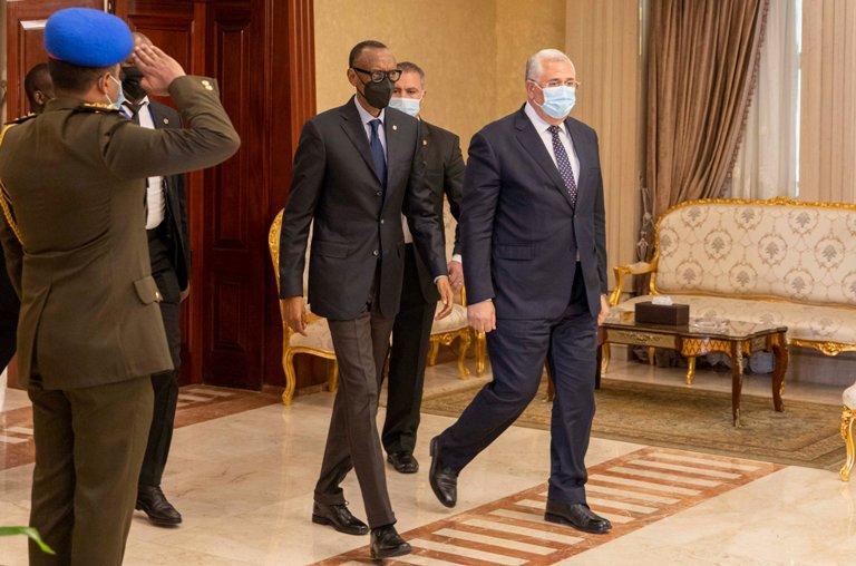 President Kagame Arrives in Cairo President Kagame Arrives in Cairo
