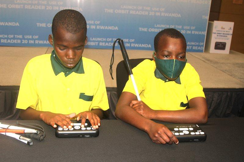 Launch of Orbit Reader 20 Tech: A Relief for Visual Impaired Students in Rwanda Launch of Orbit Reader 20 Tech: A Relief for Visual Impaired Students in Rwanda