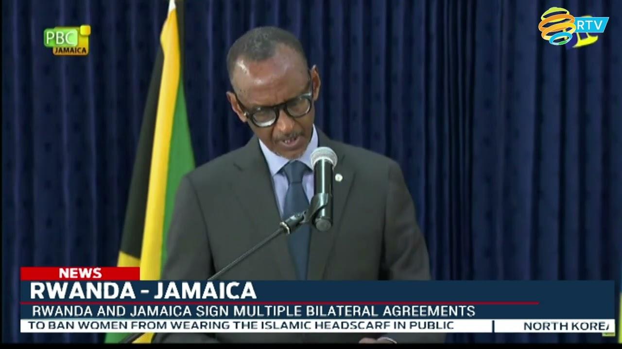 Rwanda and Jamaica sign multiple cooperation agreements Rwanda
