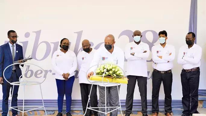 FEATURED: UoK pays tribute to Genocide victims at Kigali Memorial FEATURED: UoK pays tribute to Genocide victims at Kigali Memorial