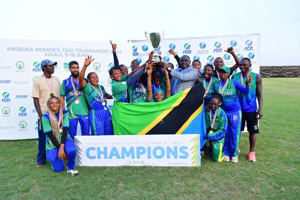 Cricket: Tanzania crowned 2022 Kwibuka Women T20 champions - Rwanda