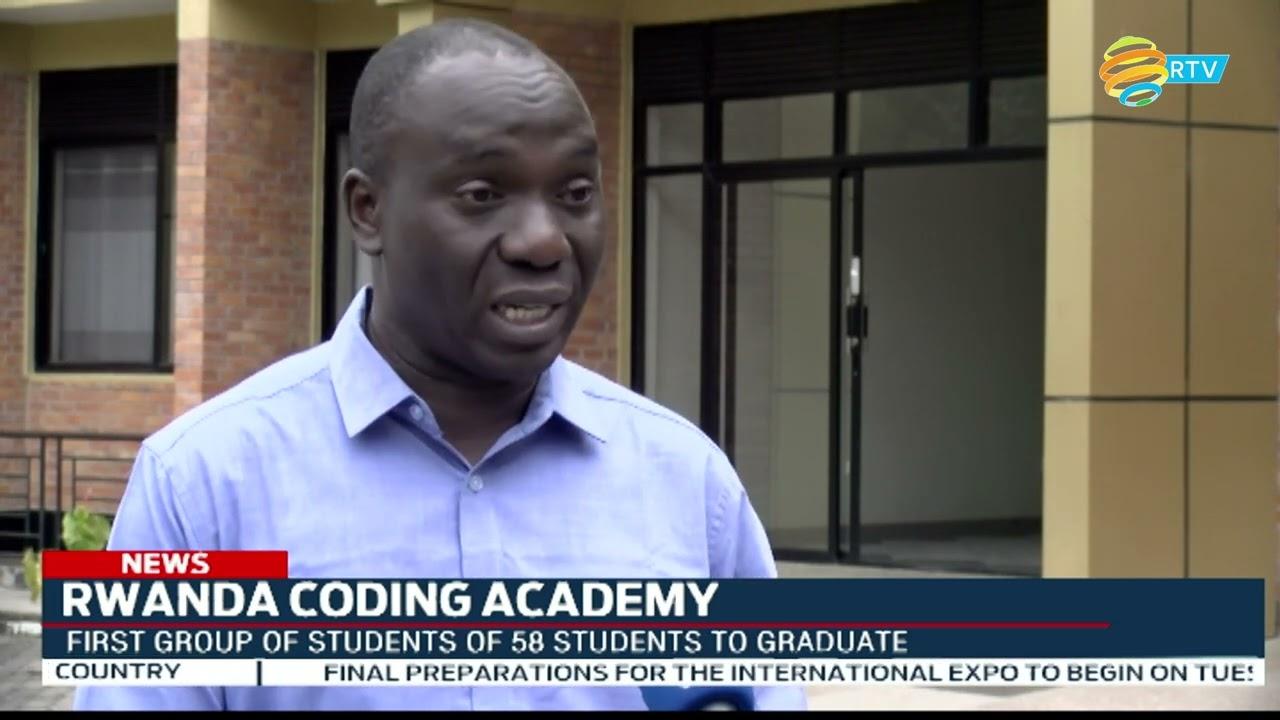 The first group of 58 students is set to graduate from the Rwanda Coding Academy
