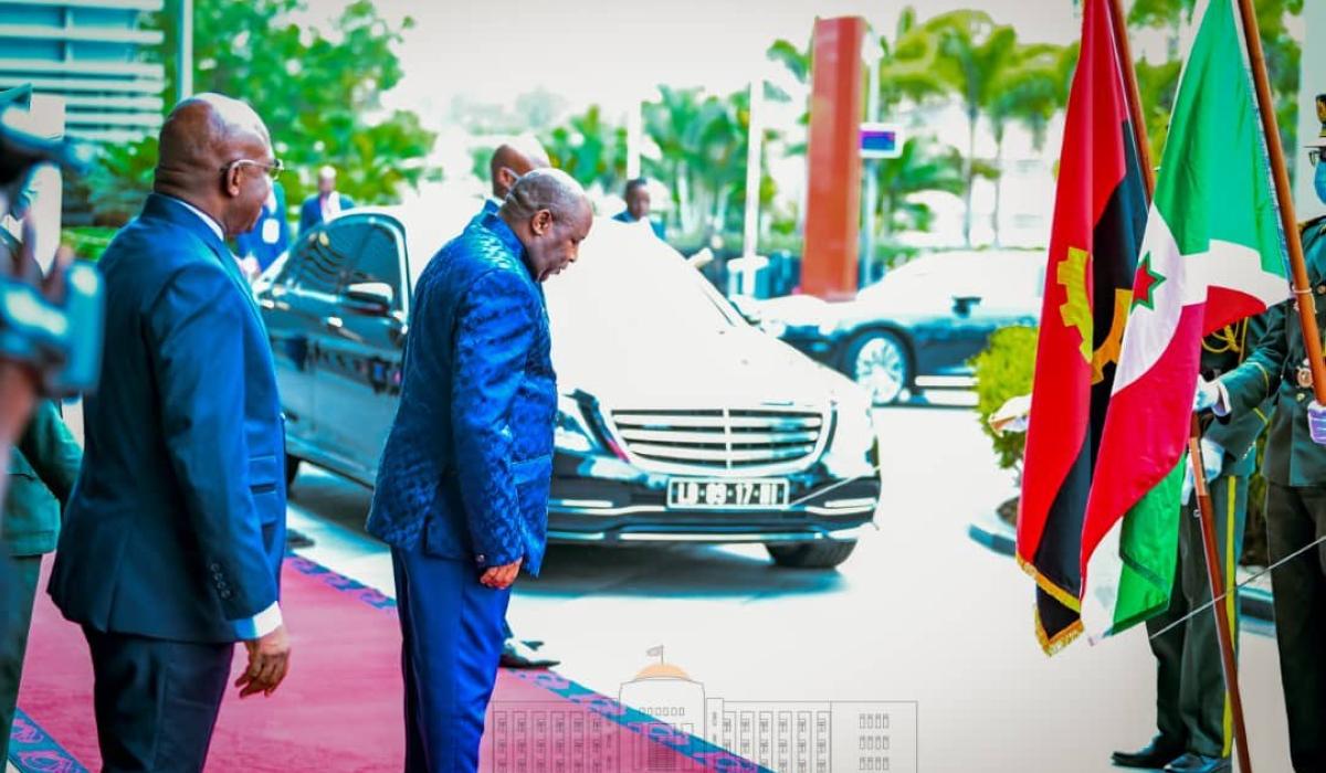 DR Congo crisis: Burundi President in Luanda for talks