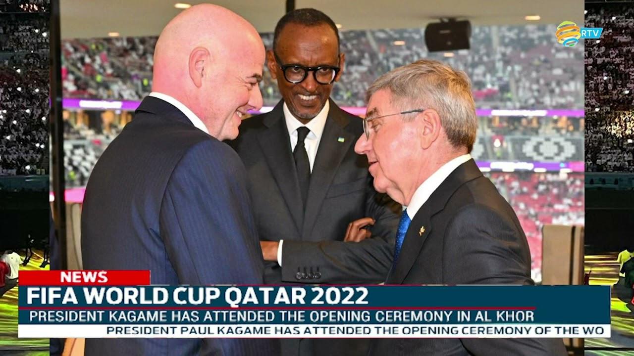 President Kagame attends the opening ceremony of FIFA World Cup 2022 in Qatar