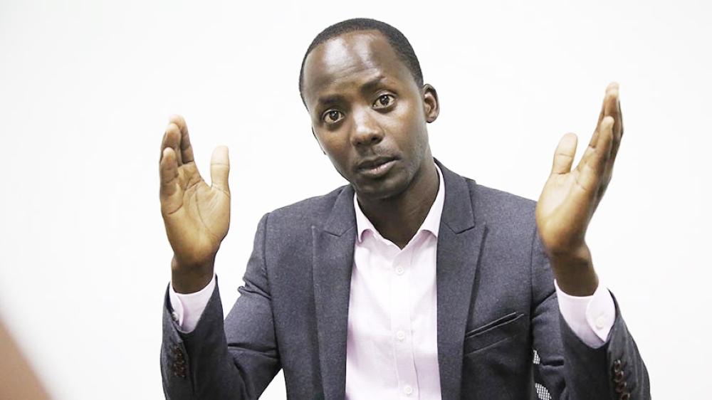 Youth MP Ernest Kamanzi resigns Youth MP Ernest Kamanzi resigns