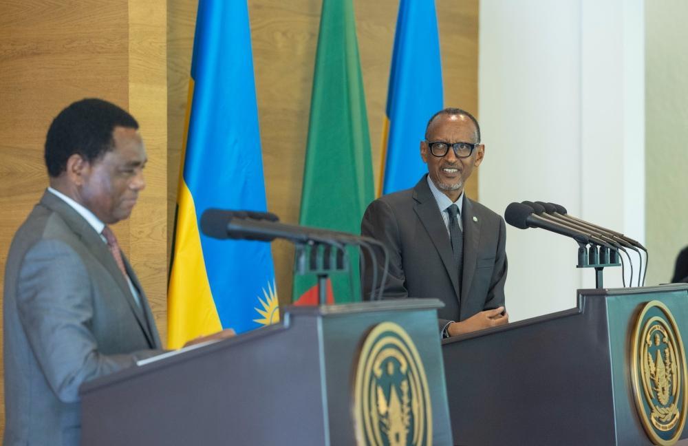 Rwanda, Zambia look to strengthen south-south cooperation Rwanda, Zambia look to strengthen south-south cooperation
