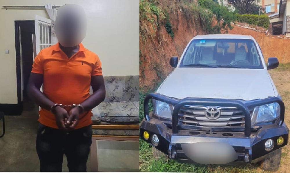 Car thief arrested while looking for buyers Car thief arrested while looking for buyers