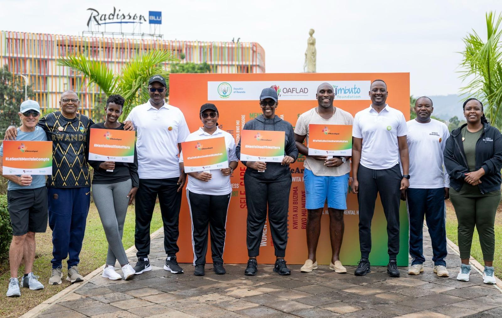 ICYMI: First Lady Jeannette Kagame Joins “We are Equal” Campaign For Mental Health For All ICYMI: First Lady Jeannette Kagame Joins “We are Equal” Campaign For Mental Health For All