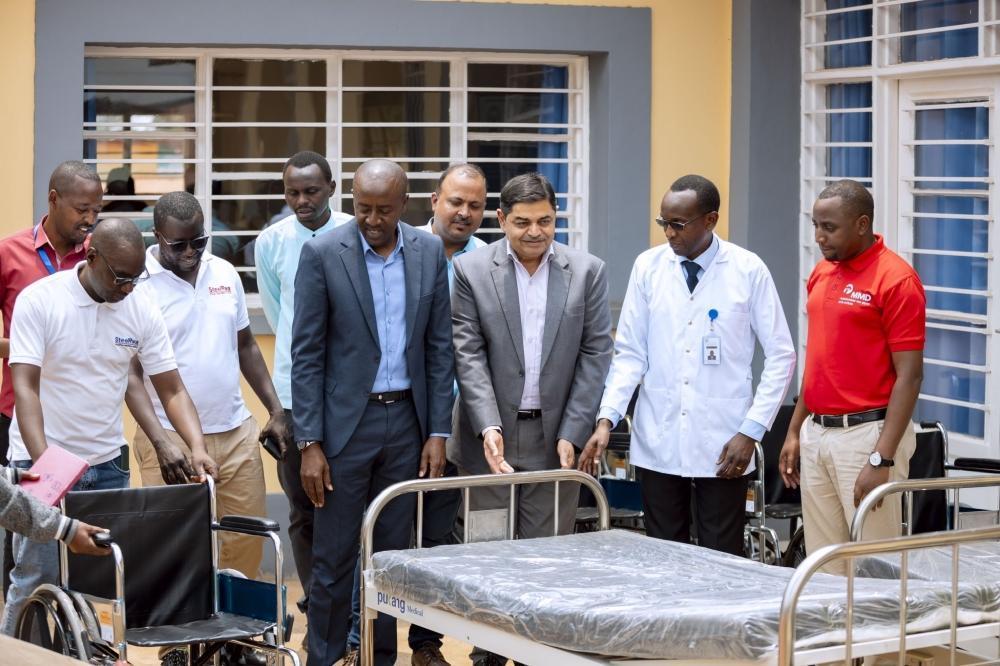 SteelRwa donates equipment to Rwamagana Hospital - Rwanda