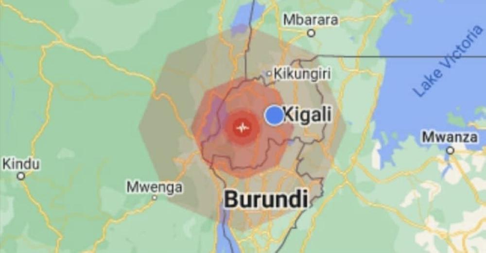 Magnitude 5.1 earthquake felt in Rwanda Magnitude 5.1 earthquake felt in Rwanda