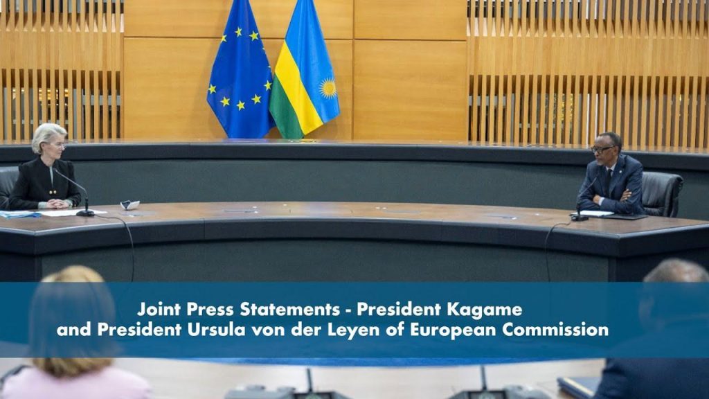 Joint Press Statements - President Kagame And President Ursula Von Der ...