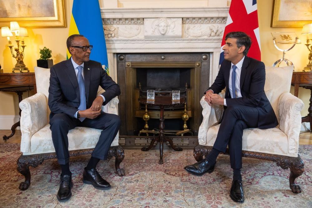 Kagame, UK Prime Minister discuss migration deal progress