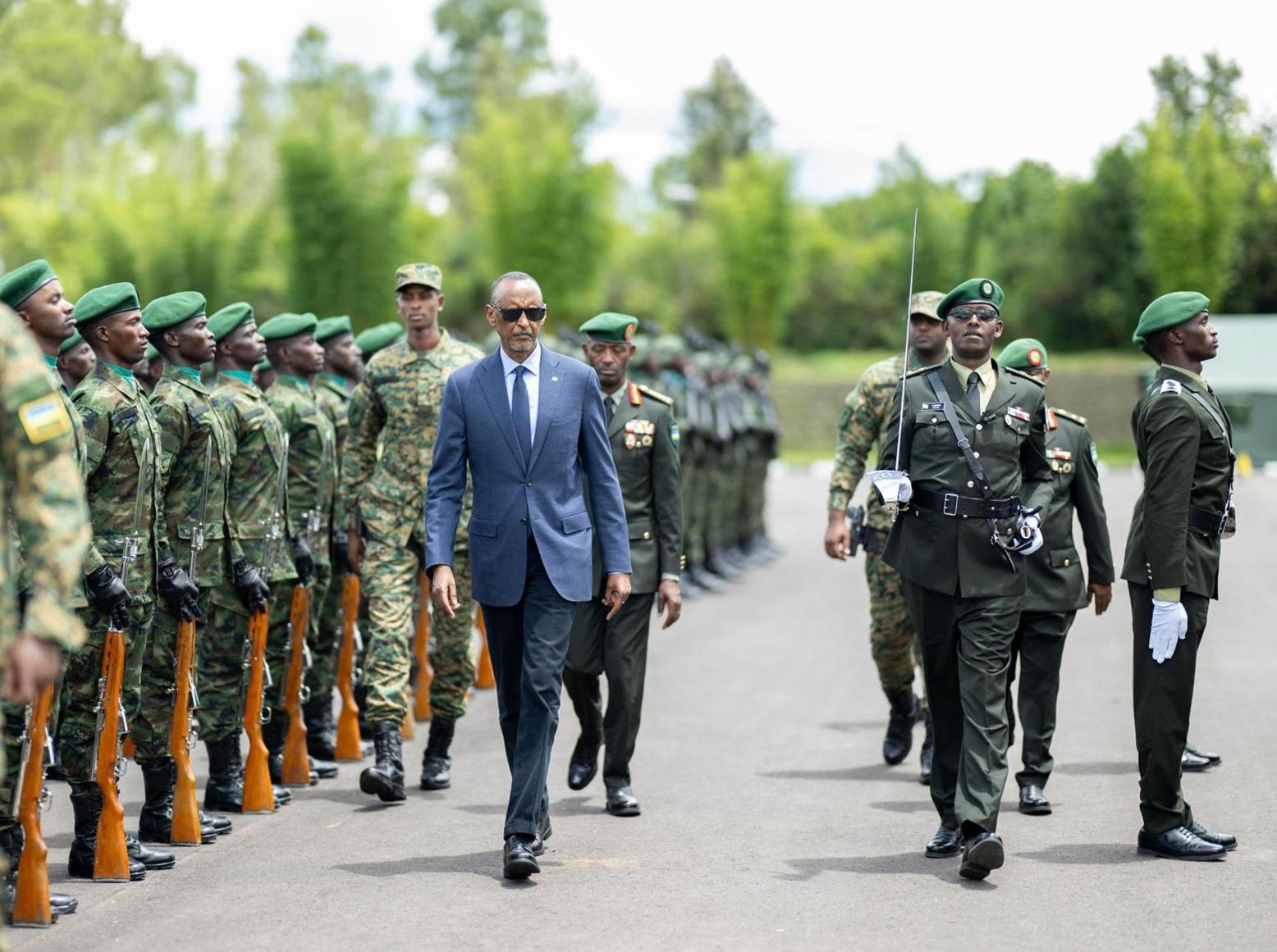 President Kagame Tasks New RDF Officers To Make Whoever Attacks Rwanda ‘Regret’
