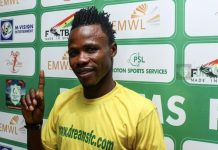 Ghanaian striker Addai closes in on Musanze FC move Ghanaian striker Addai closes in on Musanze FC move