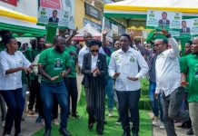 Frank Habineza campaigns in Muhanga, promises changes in mining sector Frank Habineza campaigns in Muhanga, promises changes in mining sector