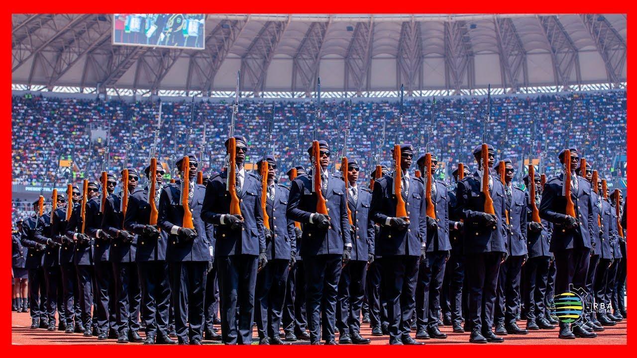 #KagameInauguration2024: RDF & Rwanda National Police Parade Squad ...