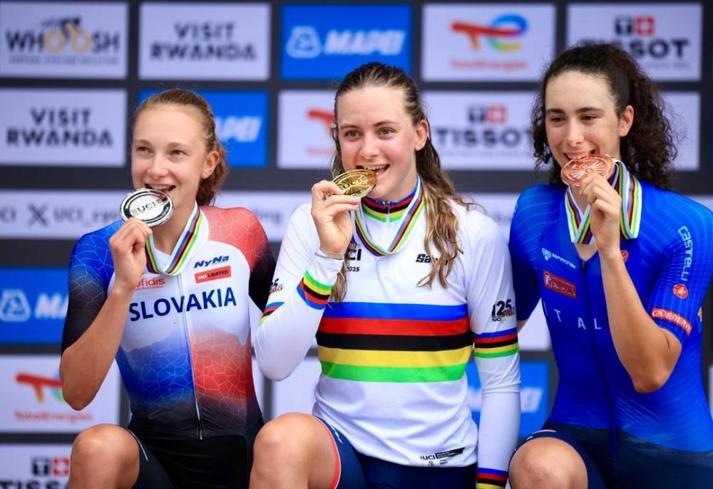 Zoe Bäckstedt Wins Gold in U23 Women's Time Trial Zoe Bäckstedt Wins Gold in U23 Women's Time Trial