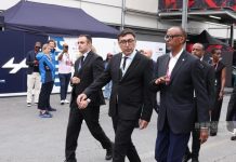Azerbaijan Formula 1 Circuit Visited by Kagame Azerbaijan Formula 1 Circuit Visited by Kagame