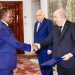 Amb. Karega presents credentials to Algeria president Amb. Karega presents credentials to Algeria president