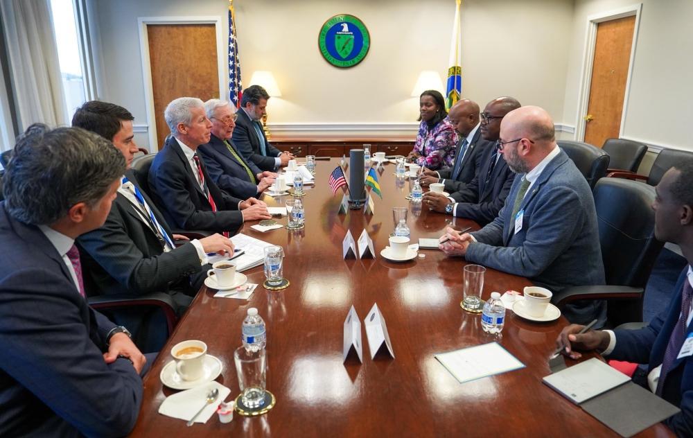 Rwanda, US discuss nuclear, natural gas cooperation Rwanda, US discuss nuclear, natural gas cooperation