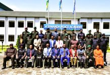 Rwandan Officers Train on Ethical Human Rights Peacekeeping Rwandan Officers Train on Ethical Human Rights Peacekeeping