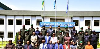 Rwandan Officers Train on Ethical Human Rights Peacekeeping Rwandan Officers Train on Ethical Human Rights Peacekeeping