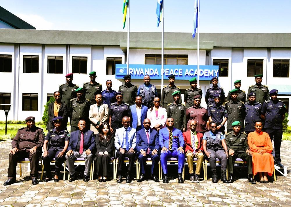 Rwandan Officers Train on Ethical Human Rights Peacekeeping Rwandan Officers Train on Ethical Human Rights Peacekeeping